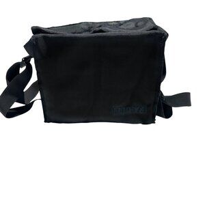 Roots Insulated Shoulder Lunch Bag Black